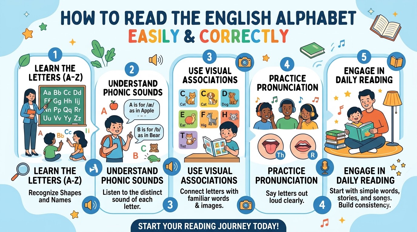 cách đọc bảng chữ cái tiếng Anh - tổng quan và chuẩn bị cách đọc bảng chữ cái tiếng Anh - tổng quan và chuẩn bị