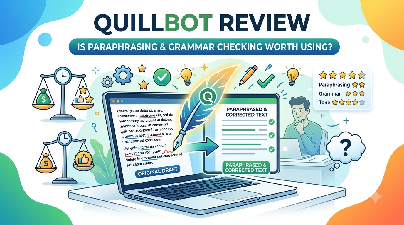 review QuillBot - tổng quan và chuẩn bị review QuillBot - tổng quan và chuẩn bị